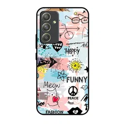QRIOH Typography Printed Samsung Galaxy A54 5G Back Case Mobile Accessories-image-99