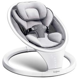 Baybee Sooth N Sway Automatic Electric Swing Cradle - White-27