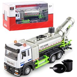 FunBlast City Cleaner Tanker Toy with Water Spray Light and Sound - Multicolor-image-1