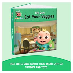 CoComelon: You Can! Eat Your Veggies | Early Learning Book | For 1 to 3 Year Old Kids-17