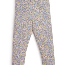 JusCubs Cotton Lycra Floral Printed Leggings - Blue-picture-28