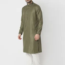 Ethnicity Men Regular Kurta with Pyjamas image 4