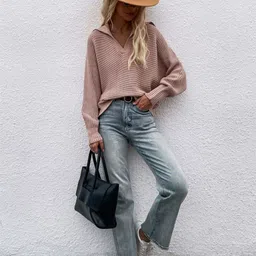 Oh Rare Women Striped Pullover-image-82