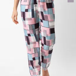 FashionRack Women Pack Of 2 Printed Lounge Pants-picture-17