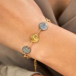 Shaya 92.5 Sterling Silver Hint of Shimmer Confetti Bracelet for Women-picture-12