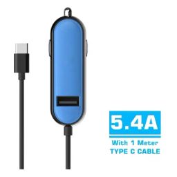 Portronics CarPower 2C POR 855 5.4A Car Charger (Blue)-11