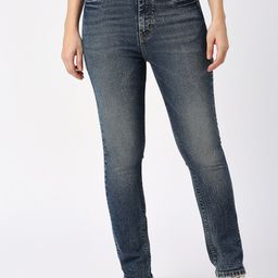 Being Human Women Slim Fit Mid-Rise Heavy Fade Clean Look Jeans-image-65
