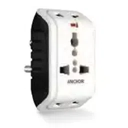 Anchor 6 Amp 3 Pin Multiplug Adaptor, 22841 (Pack of 2)-18