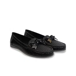 Truffle Collection Women Textured Slip-On Round Toe Regular Loafers-picture-36