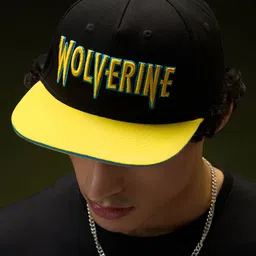 The Souled Store Unisex Snapback Wolverine Cap-41