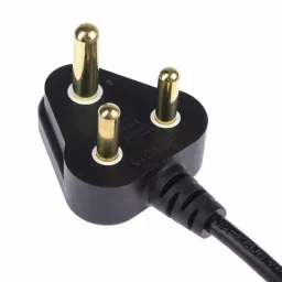 RS PRO Power Cord IEC C13 Socket to Type M South African Plug 2 m, 7440935 image 4