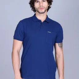 Antiloop Brand Logo Polo Collar Regular Fit T-shirt-picture-47