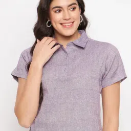 BRINNS Light Purple Casual Shirt-image-96