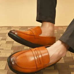 San Frissco Men's Tan Formal Loafers-image-61