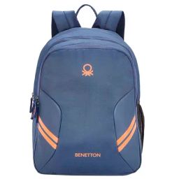 United Colors of Benetton Magnus 30 Ltrs Navy Medium Laptop Backpack-44