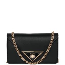 Aldo Brimorton Black Solid Wallet for Women-image-27