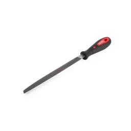 RS PRO 200mm, Bastard, Three Square Engineers File with Soft-Grip Handle Model No 1923690 image 2