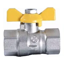 RN 3/8 inch Forged Brass Ball Valve Nickel Plated, RNBV175010-26