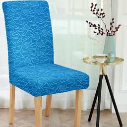 Cortina Set Of 2 Blue Printed Chair Covers-image-88
