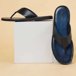 Ruosh Men's Green Thong Sandals-image-91