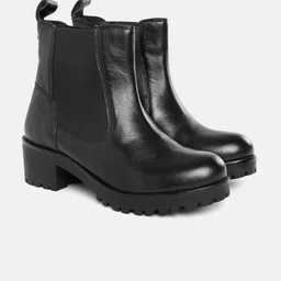 Lino Perros Women Mid-Top Block Heels Regular Boots-image-86