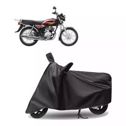 Auto Pearl Polyester Two Wheeler Cover for Yamaha Crux (Grey)-image-48