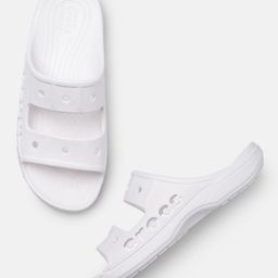 Crocs Men Solid Laser Cut Croslite Open Toe Sliders-39