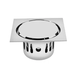 Sanjay Chilly Square German Floor Drainer with Cockroach Trap Sliver 127 x 127 mm, ‎SCCT-SGD-127-image-66