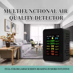 Signette Battery Powered WiFi Connectivity 9 In 1 Indoor Air Quality Analyzer, W2CO9-1 image 5