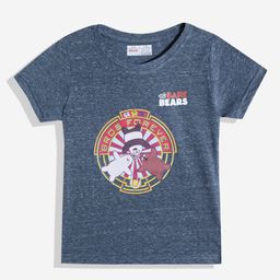 Eteenz Kids Girls We Bare Bears Printed T-Shirt-image-86