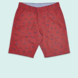 Pantaloons Baby Kids Red Cotton Printed Shorts-picture-36