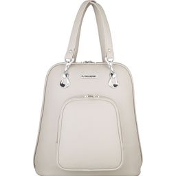 FLYING BERRY Women Grey Solid Backpack-image-36