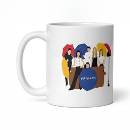 Mr UVD White & Blue Graphic Printed Ceramic Mug 350 ml-picture-16