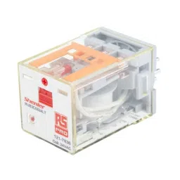 RS PRO Power Relay Plug In Mount 24 V AC Coil 10A Switching Current Model No. 1217836-34