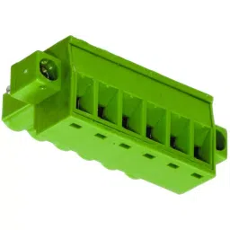 AMPHENOL ANYTEK TERMINAL BLOCK, PLUG, 6 POSITION, 26-16AWG, 20020000-C061B01LF-45