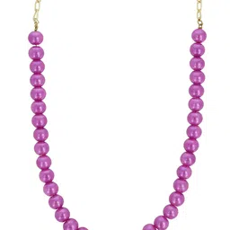 AKSHARA Girls Pink Synthetic Handcrafted Necklace-image-31