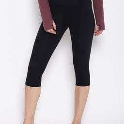 iki chic Black Yoga Leggings-image-19