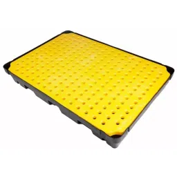 RS PRO Polyethylene Spill Tray with Grate for Industrial Storage, 100L Capacity Model No 8930388-image-69