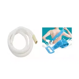 CK Amazing 1.5 m Flexible Washing Machine Inlet Water Pipe &  Body Back Scrubber Combo-10