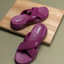Red Tape Women's Wine Cross Strap Sandals-picture-16