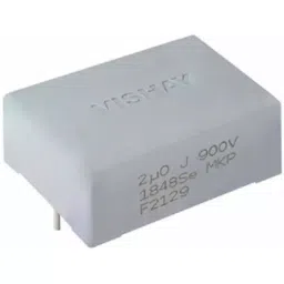Vishay Polypropylene Film Capacitor Through Hole 2 µF 900 V DC, MKP1848Se52090JK2A-picture-30