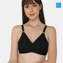 NAIDU HALL Pack of 3 Everyday Cotton Bra Full Coverage  Non Padded All Day Comfort-image-74