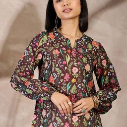 all about you Floral PrintedTop-picture-0