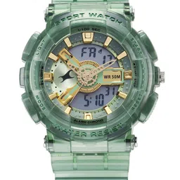 Fastrack Men Embellished Dial & Textured Straps Analogue Watch 38116PP01-22