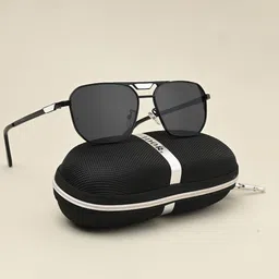 Idor Unisex Fashion Square Sunglasses with UV Protected Lens-49