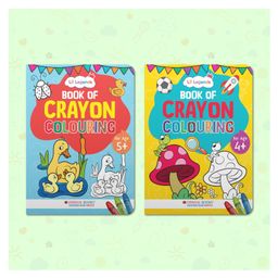 Oswaal Lil Legends Creative Crayon Colouring Books For 4+ And 5+ Year Old Kids Creative Copy Colouring Activity Books (Set Of 2 Books)-16