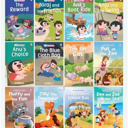 Phonic stories(Set of 12 Books) (Illustrated)-English-75