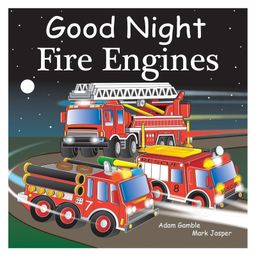 Good Night Fire Engines Picture Book By Adam Gamble - English-image-30