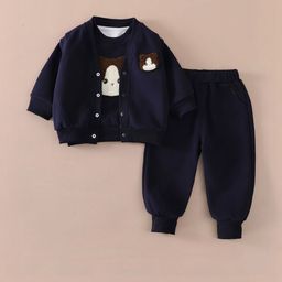 Hopscotch 3-Pc Embroidered Joggers Set-picture-34