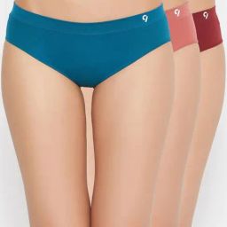C9 Airwear Multicolor Bikini Panty (Pack Of 3)-image-81